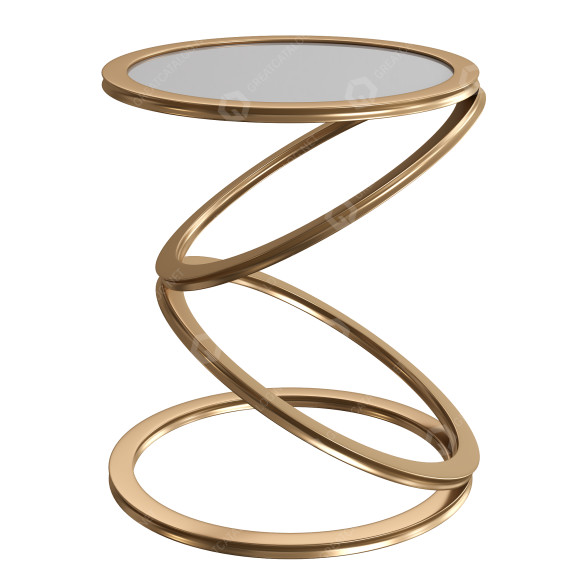 Nachttisch Grec Metal Round 3D-Modell
