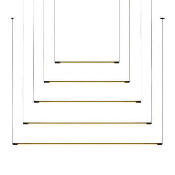 Lampes suspendues  Lines Modèle 3D