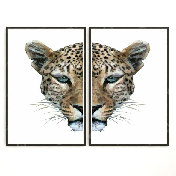 Pictures Wall Frame 128 3D model
