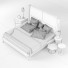 Bett und Dekoration Selva Downtown Philipp - Interior Models