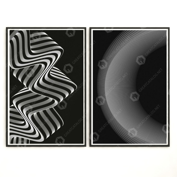Pictures Wall Frame 164 3D model