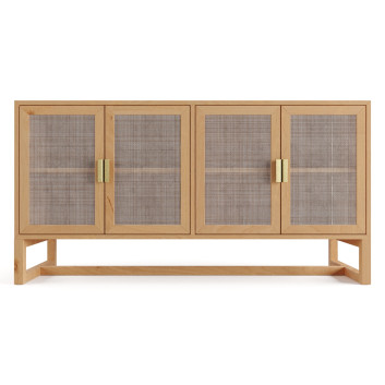 Wooden Rattan