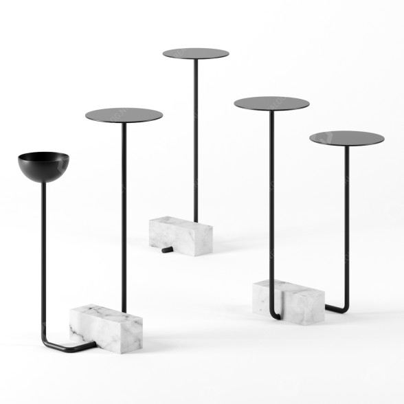 Coffee Tables Wentz Adobe 3D model