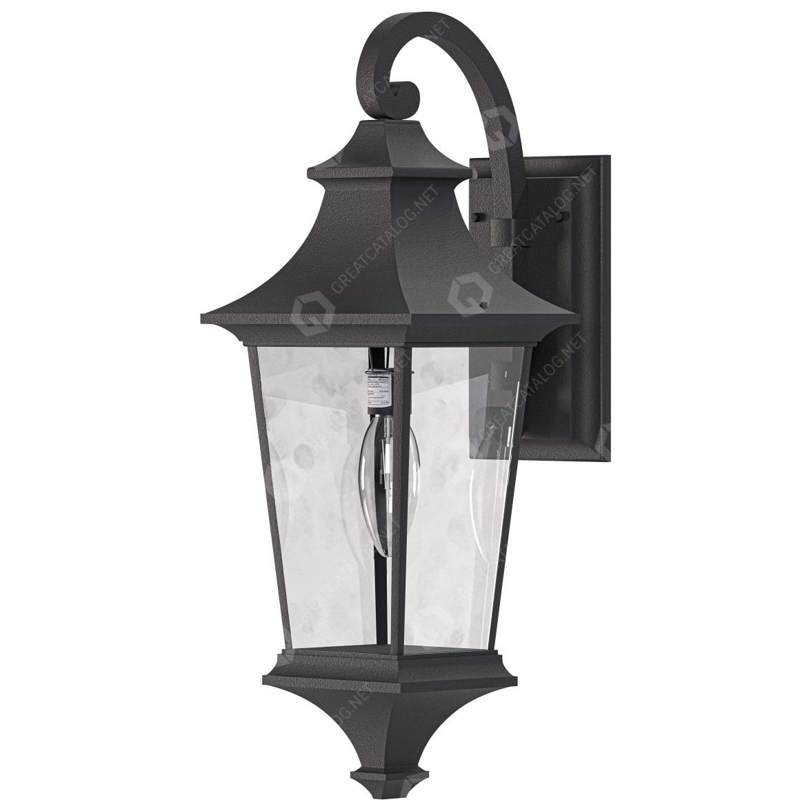 Wall Lamp Tannery Bronze Finish 3D model GreatCatalog 18058