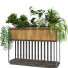 Maceta Planta en caja conjunto 069 - unisjamavari