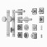 Meble drzwiowe Schoolhouse Set - Shirbeigi