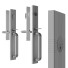 Door Handles Schoolhouse Otto Lever Satin Brass - Shirbeigi