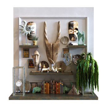 Декор Set 100 Africa Art Style