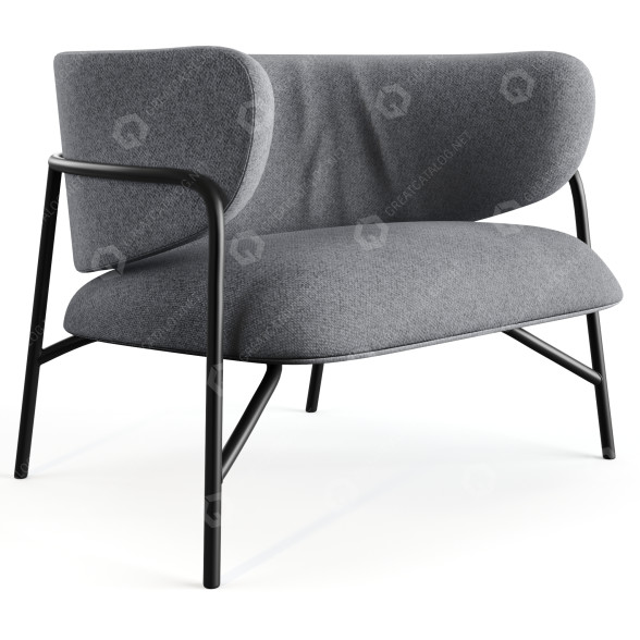 Armchair Rossin Samurai 3D model