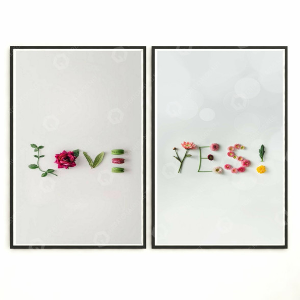 Pictures Wall Frame 350 3D model