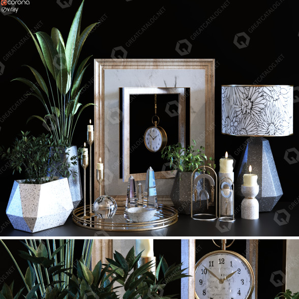 Decoración Set 096 Modelo 3D