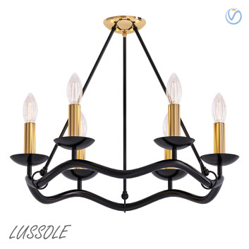 Chandelier Lussole Roosevelt LSP-0212 3D model
