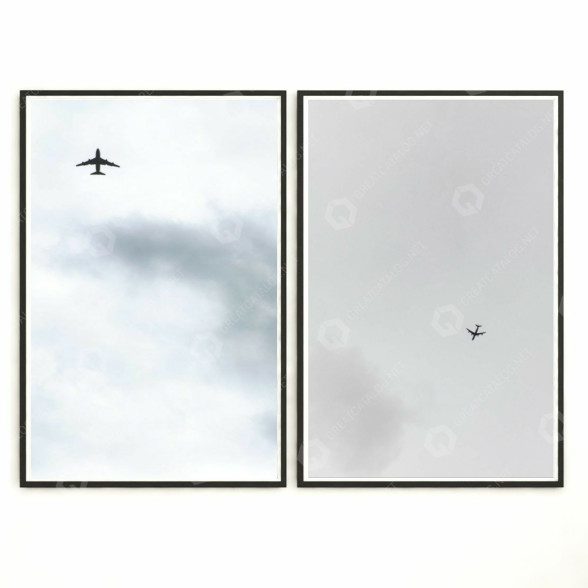 Pictures Wall Frame 372 3D model