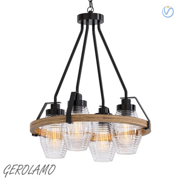Chandelier Gerolamo 3D model
