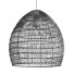 Lámpara colgante Rattan - Shirbeigi