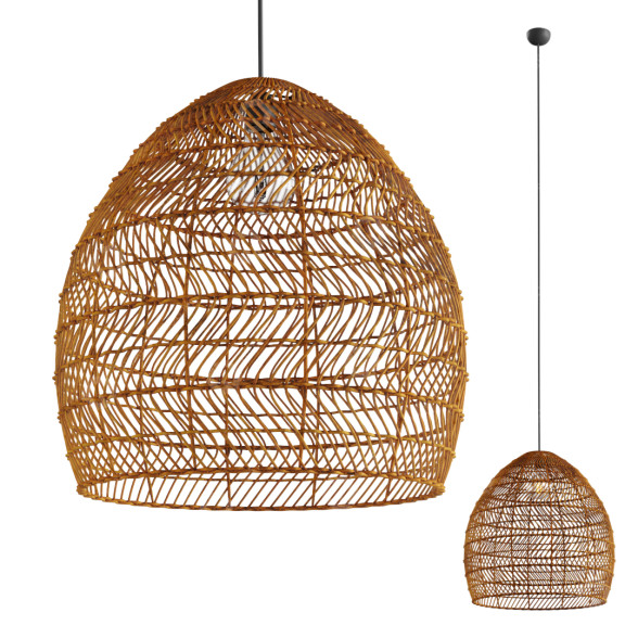 Lámpara colgante Rattan Modelo 3D
