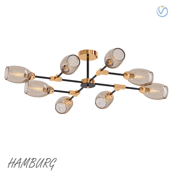 Chandelier Hamburg 3D model
