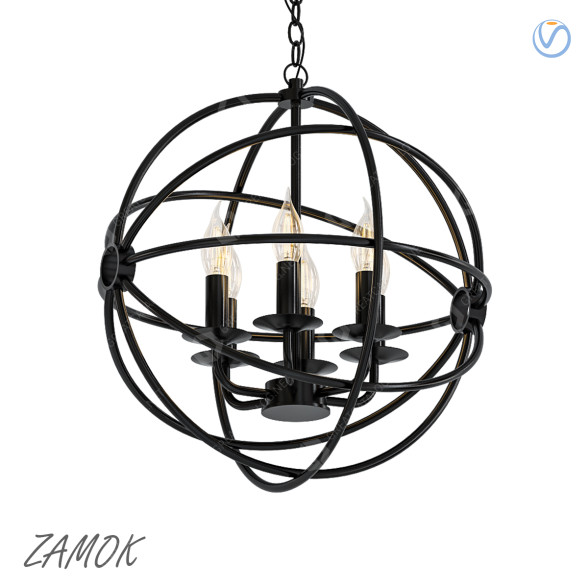 Chandelier Zamok 3D model