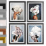 Картини Art Frams 13 Flower Head Woman - dangsho