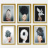 Kino Art Frams Girl With Feather - dangsho