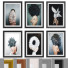 Kino Art Frams Girl With Feather - dangsho