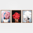 Картини Art Frams 4 Flower Head Woman - dangsho