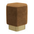 Hocker Worlds Away Brushed Camel Velvet - behruzelmurodov6655
