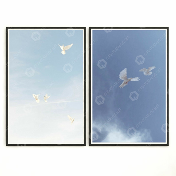 Pictures Wall Frame 381 3D model