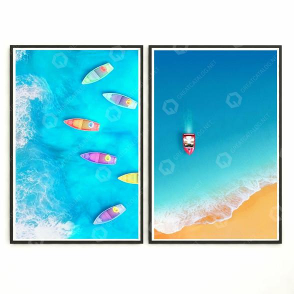 Pictures Wall Frame 395 3D model