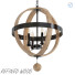 Chandelier Shades of Light Refined Wood Globe - SH.X