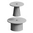 Tables basses Anzazo Round Modern - archistory