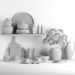 Декор Kitchen Accessories 008 - Mrym.3dmodel