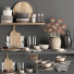 Декор Kitchen Accessories 008 - Mrym.3dmodel