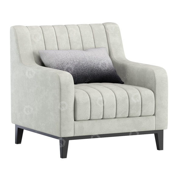 Крісло Modern Velvet 3D модель