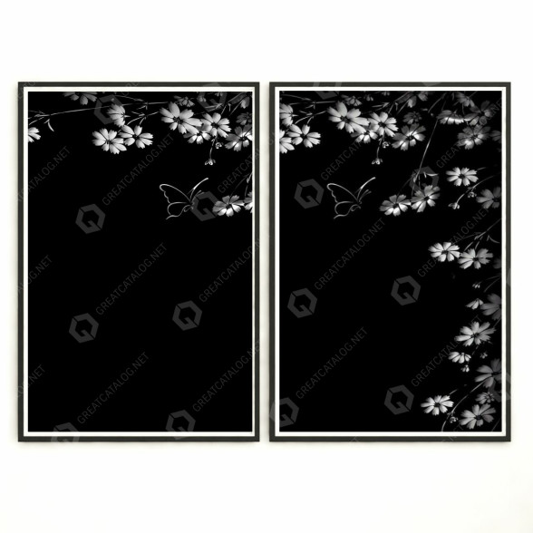 Pictures Wall Frame 454 3D model