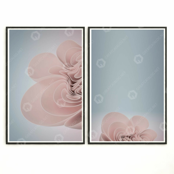 Pictures Wall Frame 469 3D model
