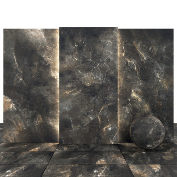 Azulejo Diamond Black Stone