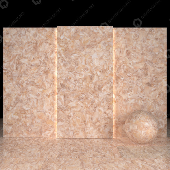 Tile Raffia Quartz Marble 3D model