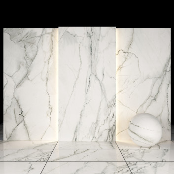 Плитка Carrara White Marble