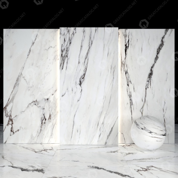 Płytka Statuario Marble 02 model 3D