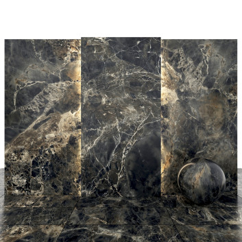 Плитка Alpha Hard Coal Marble