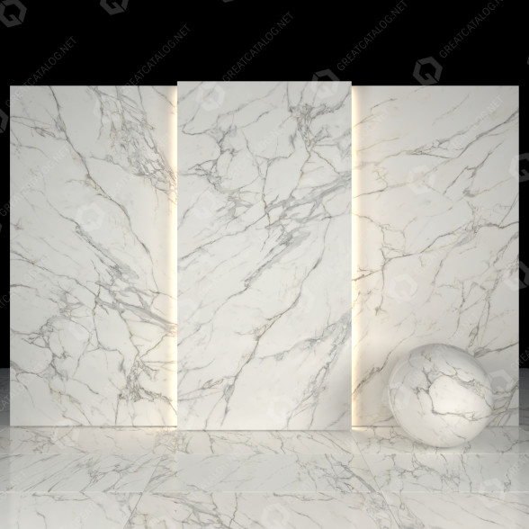 Плитка White Calacatta 06 3D модель