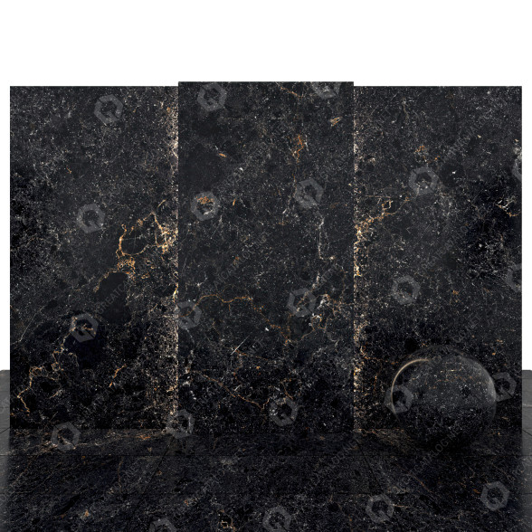 Tile Univers Black Marble 3D model