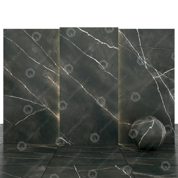 Плитка QSO Black Marble 3D модель