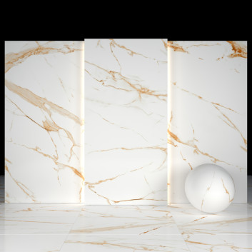 Tile Gold Royal Marble