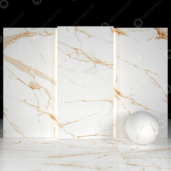 Płytka Gold Royal Marble model 3D