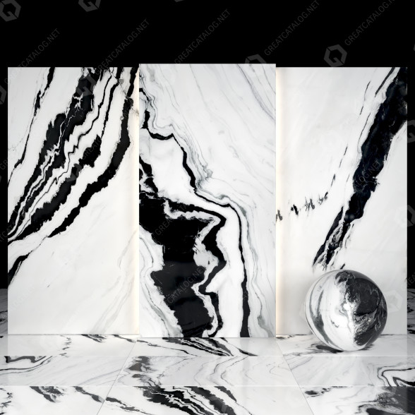 Płytka Panda Marble03 model 3D