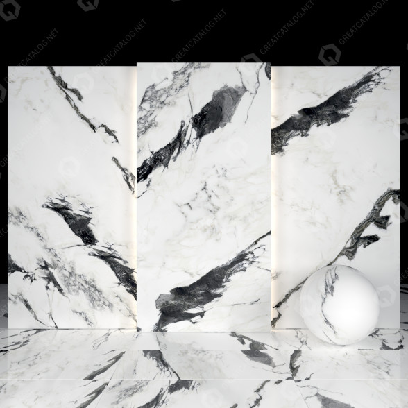 Fliese Panda Marble 04 3D-Modell
