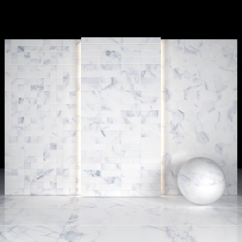 Плитка Antique Carrara White 03