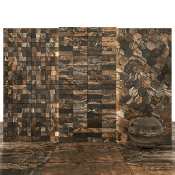 Płytka Opera Brown Marble 01 Model 3D